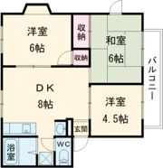 シャロームマイウィンディアの間取り画像