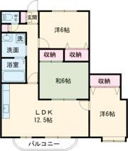 マンショングリーンリーフの間取り画像