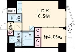 プレジオ永和EUROの間取り画像