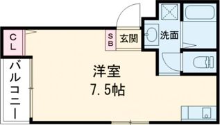 ワコーレヴィータ神戸上沢通サウスの間取り画像
