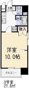第2アイオーキャッスルの間取り画像