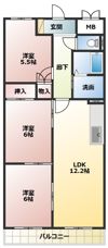 グラフィージュの間取り画像
