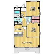 ヴェルスの間取り画像