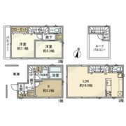 東池袋戸建の間取り画像