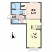 シャーメゾンペットランドAの間取り画像
