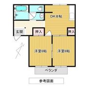 コーポみどりの間取り画像