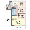 ジュエルコートの間取り画像