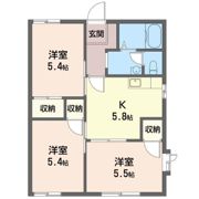 ソレイユ湘南の間取り画像