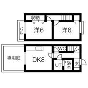 メゾネット森本Aの間取り画像