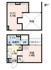 アルナージ瓦宮(アルナージカワラノミヤ)の間取り画像