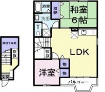 リボン・メゾンの間取り画像