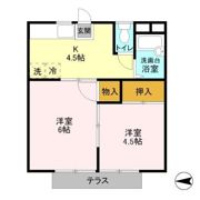 サマックス アルテールの間取り画像