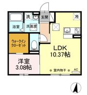 コンフォース コート B棟の間取り画像