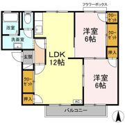 ロイヤルシェル A棟の間取り画像