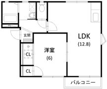 フレグランスラミAの間取り画像