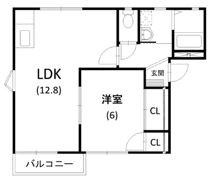 フレグランスラミAの間取り画像