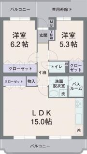 ベアテスPTMの間取り画像