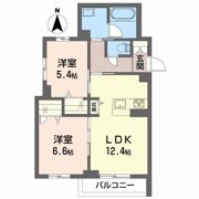 ウィステリア蜷川の間取り画像