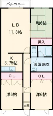 コートJの間取り画像