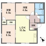 アークヒルズ中村 F棟の間取り画像