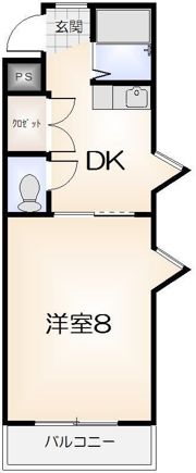 ヴェルメゾンツインAの間取り画像