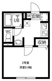 Black Dia 南越谷の間取り画像