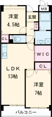ハーヴィス・カエロンの間取り画像