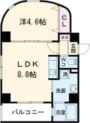 エクセレント天理の間取り画像