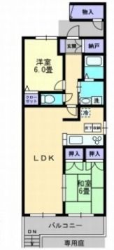 アクティブ円座の間取り画像