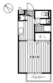 サープラス池田Ⅱの間取り画像