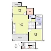 SOUTHERN VILLAGE Iの間取り画像