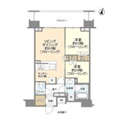 クレヴィア新宿若松町の間取り画像