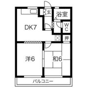 アベニューカサギ514の間取り画像