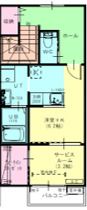 ハルⅡの間取り画像