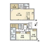 深見戸建の間取り画像