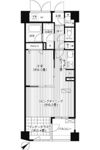 コスモリード新宿余丁町の間取り画像