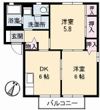 ビレッジ城北 B棟の間取り画像
