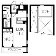 アルファパル大喜新町の間取り画像