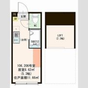 ハーモニーテラス東陽Ⅴの間取り画像