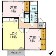 シャムロックの間取り画像