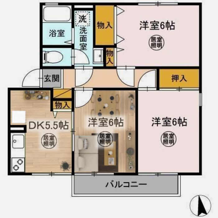 間取図