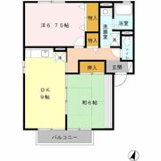 ドミール Aの間取り画像