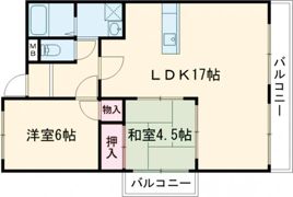 ルークレジデンス姫路Ⅱの間取り画像