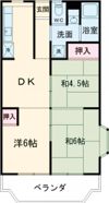 マロニエハイツの間取り画像
