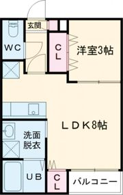 G-smart坪井の間取り画像