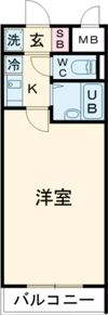 リバーヴュー長岡の間取り画像
