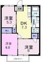 ニューシティー横田の間取り画像