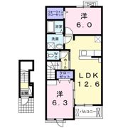 アルベンシス Ⅱの間取り画像
