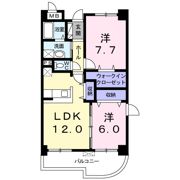 トゥールモンドAの間取り画像