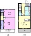 阿漕パレスの間取り画像